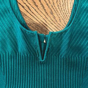 Marciano By Guess Violet Teal Adalia Sweater Dress. New with tags. Teal/Green